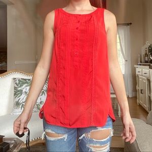 Xxsp ann Taylor flowy work top